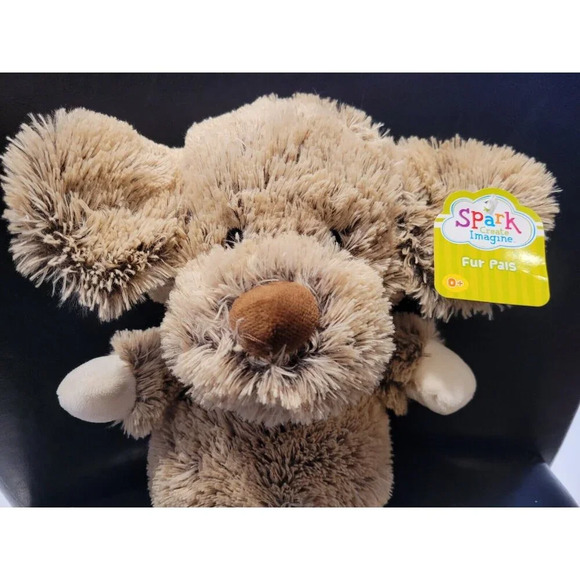 Puppy Dog Infant Rattle Plush Stuffed Animal w/ Krinkle Ears BRAND NEW WITH TAG - Picture 3 of 5